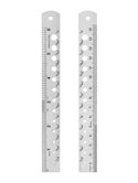 Ruler with Gauge Measurements